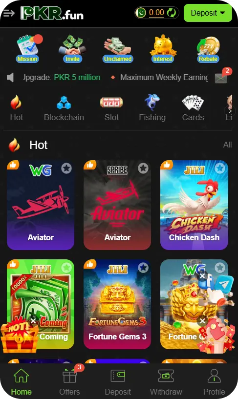 pkr fun game