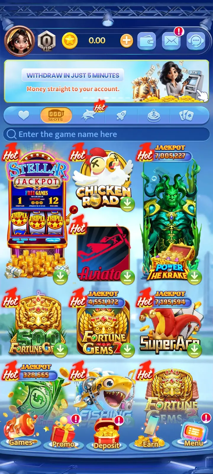 Svip Slots Game