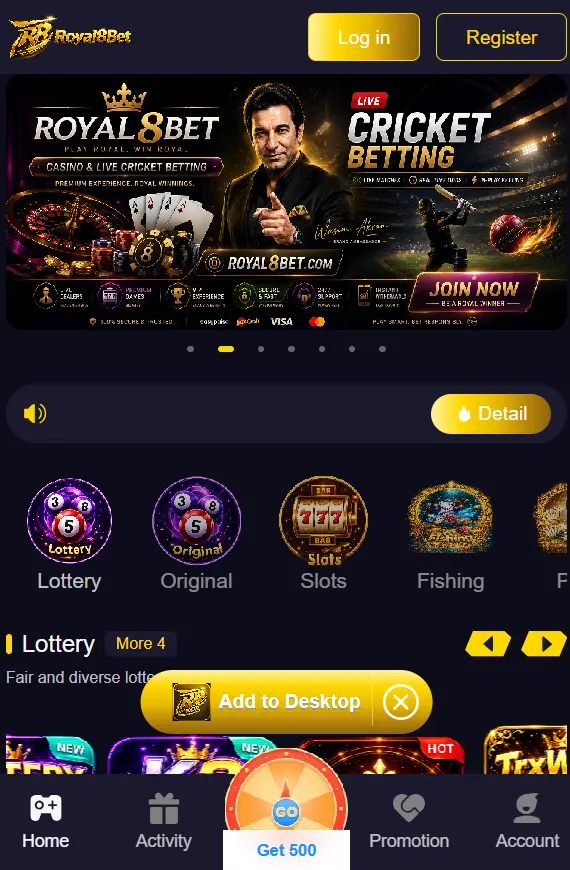 Royal8Bet Game